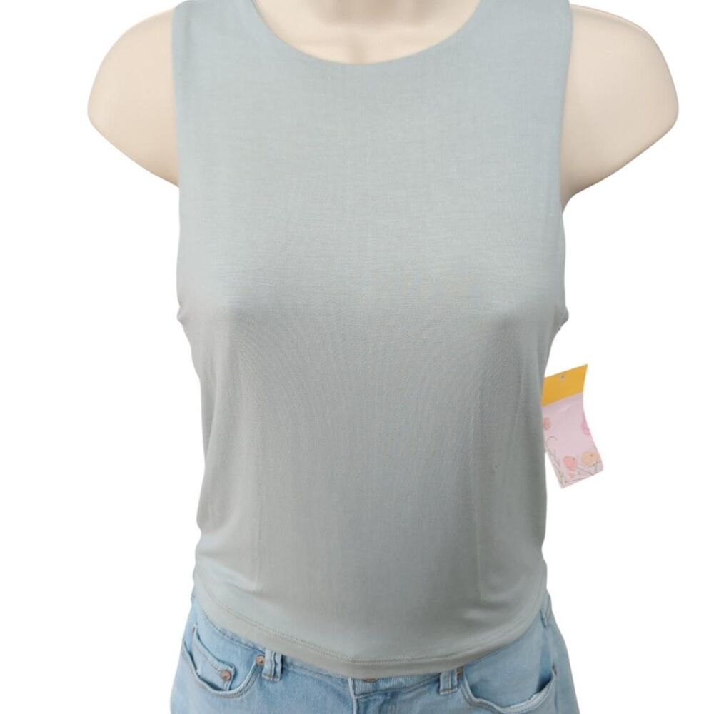 NWT Neutral Ground Sage Green Sleeveless Tank Top - Size L